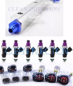 Toyota Supra 7mge 7mgte Bosch 1000cc Fuel Injector Fuel Rail Kit turbo MK3 sil - Picture 1 of 1