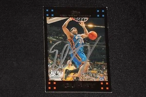 EDDY CURRY 2007-08 TOPPS SIGNED AUTOGRAPHED CARD #25 NEW YORK KNICKS - Picture 1 of 1