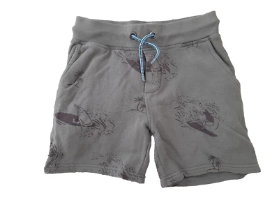 Pantalones Cortos Boden Aventura Niños 8 Años Cordón Acanalado Cintura Foto 1 de 4