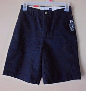 Gap Easy Fit Boys Uniform Shorts Size 10 Regular Navy Blue 17" Long 100% Cotton - Picture 1 of 7
