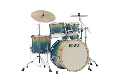 Tama 50 Aniversario Superstar Clásico Exotix Lacebark Pine Shell Pack, Zafiro Desvanecido Foto 1 de 4