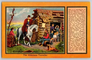 Postcard - Arkansas Traveler - Painting - Picture 1 of 2