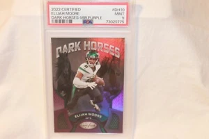 2022 CERTIFIED ELIJAH MOORE DARK HORSES - MIR PURPLE #DH10 PSA 9 1/10 - Bild 1 von 3