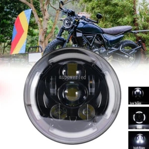 LED Headlight for 2015-2022 Ducati Scrambler Classic/ Desert Sled/ Full Throttle - Picture 1 of 5