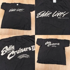 Eddie and the Cruisers II t-shirt MEDIUM tag vtg 80s single stitch movie tee - Picture 1 of 8