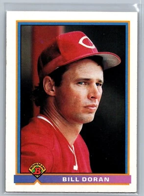 1991 TOPPS BOWMAN CARD # 682 Bill Doran - Cincinnati Reds - Image 1 of 2