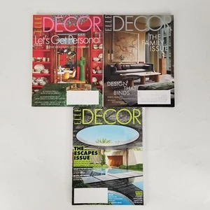 Lot of 3 ~ Elle Decor Magazine ~ April, May, Winter 2022 Issues - Picture 1 of 2