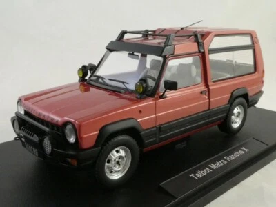 KK Talbot Matra Rancho Grand Raid metallic red 1979 1/18 KKDC180822 - Immagine 1 di 3