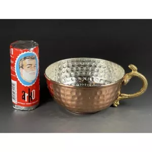 Personalisierte handgehämmerte Kupferschale mit Arko Barbers Rasierseife Stick Geschenk - Bild 1 von 9