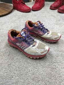 Brooks Glycerin 12 Womens 8.5 B Shoes Running Ultimate Ride Super DNA Pink White - Picture 1 of 15