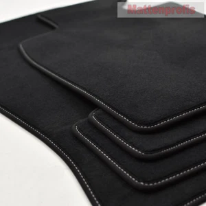 Premium Velour Fußmatten passend für BMW Mini R57 Cabrio ab Bj.2008 - 2015 NS - Picture 1 of 5