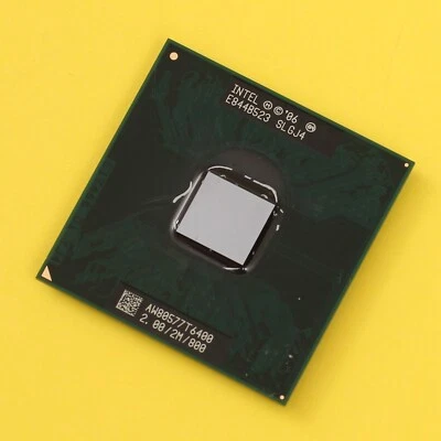 Intel Core 2 Duo Mobile T6400 CPU Processor 2GHz 2MB Cache 800Mhz FSB SLGJ4 - Image 1 of 3