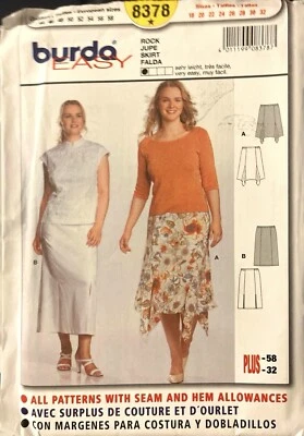 Burda 8378 (18,20,22,24,26,28,30,32) - Image 1 of 2