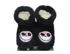 Nightmare Before Christmas Slippers Women's 8-10 NWT Bootie 30th Anniversary - Picture 1 of 6