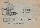 N34 Carte QSL Radio Amateur Opérateur F6BHI de Francis VERSLYPE a CAUNES MINERVO