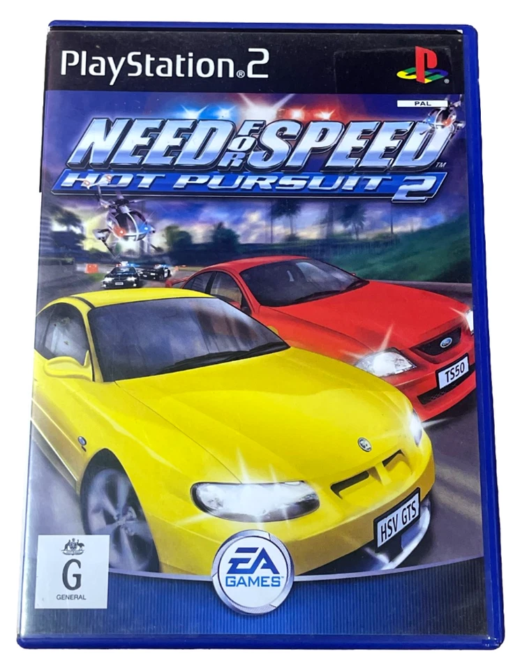Need For Speed Hot Pursuit 2 PS2 PAL *Complete* PlayStation 2 - image 1 of 2