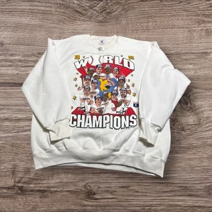 Atlanta Braves 1995 World Champions Sweatshirt, Adult Size XXL, New - Picture 1 of 6