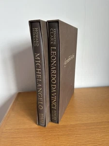Folio Society Michaelangelo & Leonardo Da Vinci Slipcase Edition 2 Book Set 2005 - Picture 1 of 14