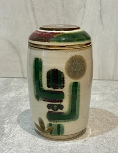 Vintage Very Rare Blasdell Pottery Lidded Candy Jar '98 - Picture 1 of 13