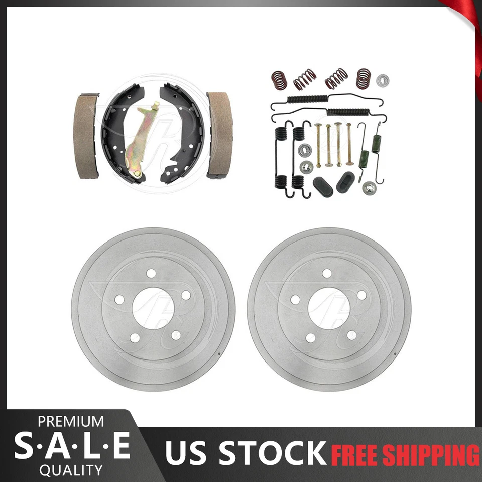 Kit de herrajes de tambores de freno y zapatas de freno trasero para Chevrolet HHR 2010-2011 Foto 1 de 4