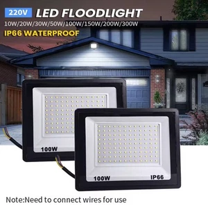 FARETTO LED ESTERNO CON PANNELLO SOLARE da 100 W LUCE ESTERNA IMPERMEABILE 220v - Foto 1 di 4