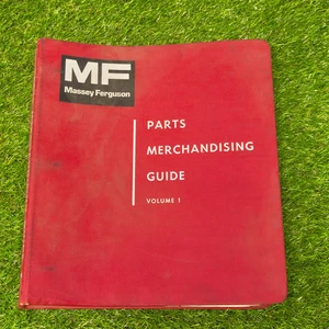 Massey Ferguson Parts Merchandising Guide Volume 1 and Cross Reference List  - Picture 1 of 6
