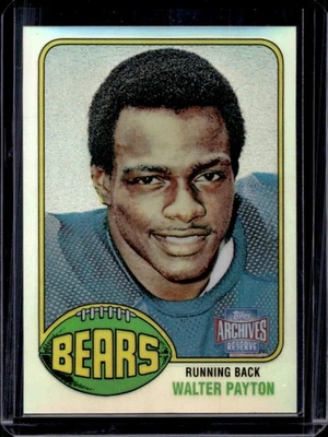 2001 Topps Archives Reserve Walter Payton #80 Bears - Image 1 of 2