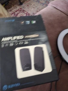 New Open Box Amplified Speakers KINYO 2.0 PA-115B - Zdjęcie 1 z 5