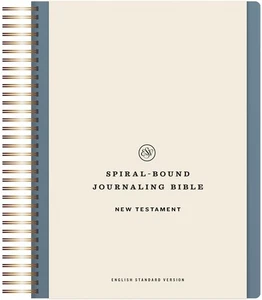 ESV Spiral-Bound Journaling Bible, New Testament (Hardcover): Holy Bible,...  - Picture 1 of 8