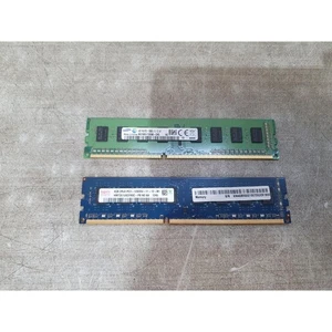 Lot of 2 Samsung M378B5173DB0-CK0 4GB & Hynix HMT351U6CFR8C-PB 4GB DDR3 SDRAM - Picture 1 of 8
