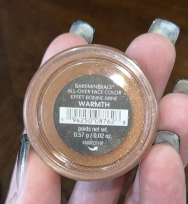 bare Minerals * WARMTH* All Over Face Color Bronzer .02oz/.57g NEW - Image 1 of 3