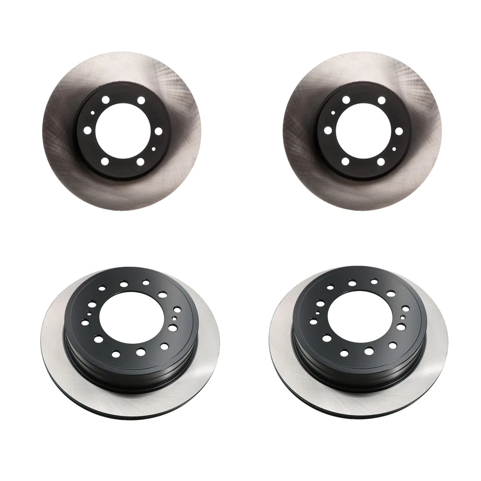 Advics Front & Rear Vented Disc Brake Rotors Kit for Toyota 4Runner FJ Cruiser - Image 1 of 1