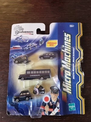 Micromachines Hasbro Micro Machines Carabinieri Blister  - Immagine 1 di 4