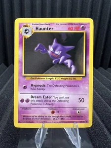 Haunter 29/102 - Base Set Unlimited Edition - WOTC Pokemon MP - Bild 1 von 2