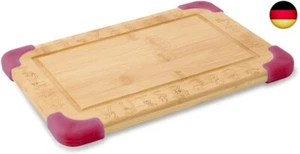 BIOZOYG Bambus Schneidebrett für Kinder I Multifunktions- und Lernbrett mit  - Bild 1 von 7