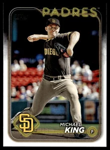 2024 Topps #429 Michael King San Diego Padres - Picture 1 of 2