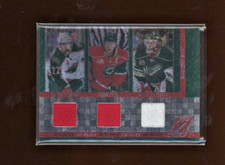 2010-11 Zenith Mozaics Materials Triple C. Clutterbuck/N. Backstrom  + *20392
