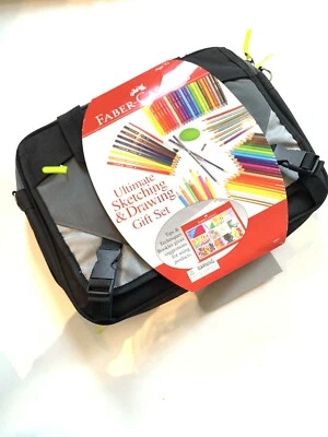 Faber Castell Ultimate Sketching & Drawing Gift Set Messenger Bag $160 - Image 1 of 4