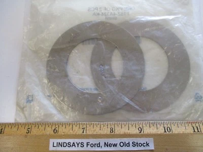 2 PIEZAS SIN ABRIR FORD LINCOLN 1997-2014 "CUÑA" .060" GRUESO, DIFERENCIAL TRASERO, NOS Foto 1 de 3