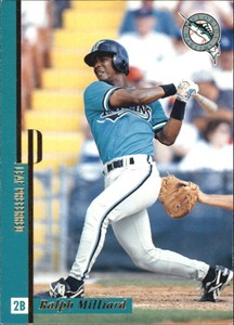 1996 Leaf Preferred Press Proofs Marlins Baseball Card #146 Ralph Milliard