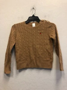J CREW Boy's Brown Sweater SIZE 8 - Picture 1 of 3