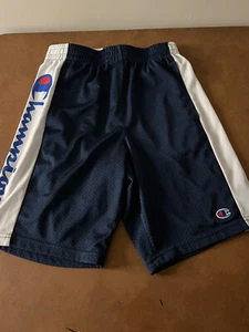 Champion boys blue shorts size L (12-14) - Picture 1 of 3