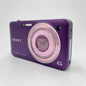 Sony Cyber Shot DSC-WX5 12.2MP Digitalkamera Top Lila Nur Japanisch - Bild 1 von 5