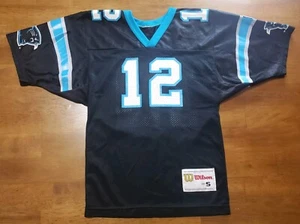 NFL Carolina Panthers Collins #12 Jersey Kids Size S Wilson - Picture 1 of 6