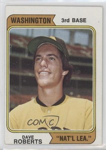 1974 Topps Dave Roberts (Washington) #309.2