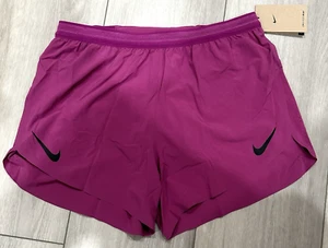 NEW Nike MENS MED AeroSwift Dri-FIT ADV 2" Brief-Lined Running Shorts FN3349-518 - Picture 1 of 6