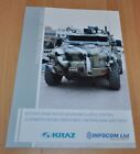 Unmanned Armored Car Kraz Spartan Truck Brochure Prospekt