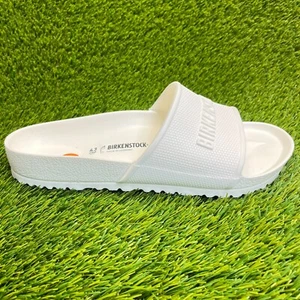 Birkenstock Barbados EVA WMens Size 10 White Beach Walking Outdoor Slide Sandals - Picture 1 of 9