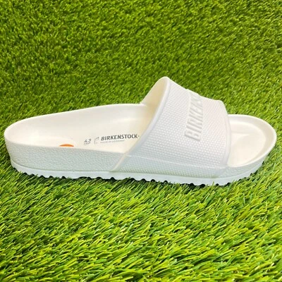 Sandalias Birkenstock Barbados EVA para mujer talla 10 blancas para caminar al aire libre Foto 1 de 4