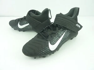 Nike Alpha Menace Varsity 2 Blk AQ8154-001 Football Cleats Shoes Mens Size 14 - Picture 1 of 9